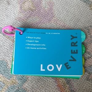 LOVEVERY Kids Learning Toy Guide - Blue
